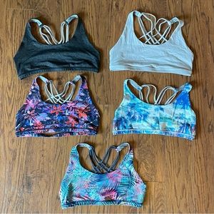 Born Primitive - Lot of 5 Vitality Sport Bras